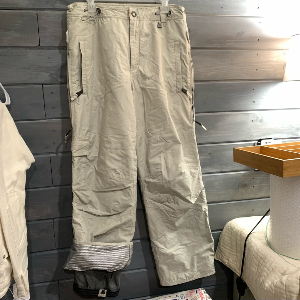 NILS ski pants in pebble beige